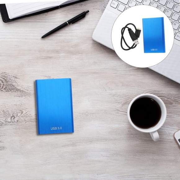 2TB External Metal Hard Drive Mobile Hard Disk Storage New - Picture 8 of 12